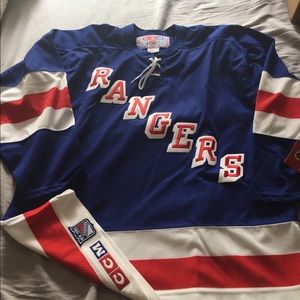 New York Rangers Home Blue CCM Jersey New